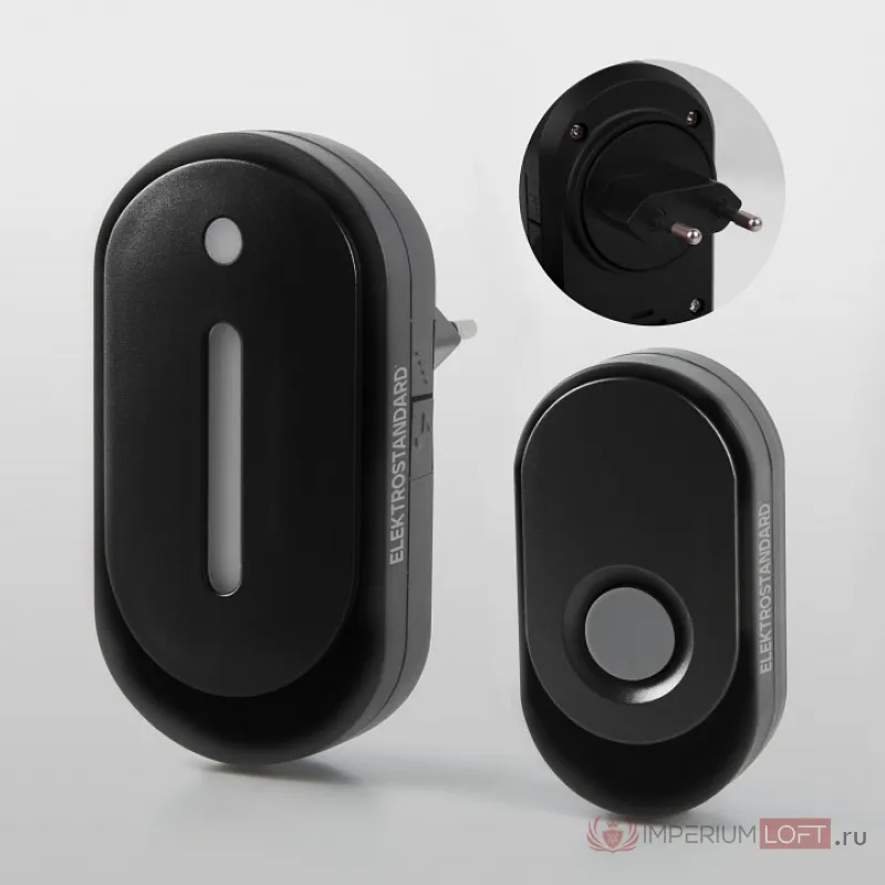 Звонок беспроводной Elektrostandard DBQ28 DBQ28M WL Цвет арматуры Черный от ImperiumLoft