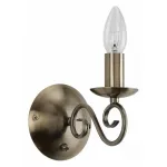 Бра Arte Lamp 1129 A1129AP-1AB Цвет арматуры бронза Цвет плафонов прозрачный