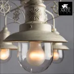 Потолочная люстра Arte Lamp Sailor A4524PL-5WG Цвет арматуры золото Цвет плафонов прозрачный от ImperiumLoft