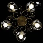 Люстра на штанге Arte Lamp Alessandra A5004PL-5AB Цвет арматуры бронза Цвет плафонов бронза от ImperiumLoft
