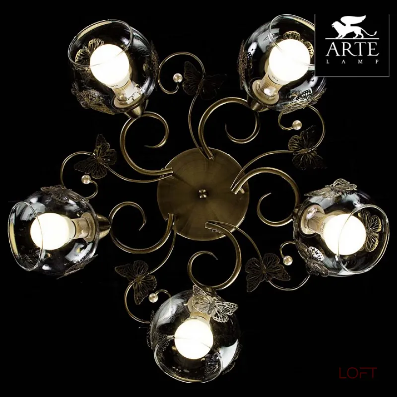 Потолочная люстра Arte Lamp Alessandra A5004PL-5AB 