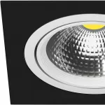 Встраиваемый светильник Lightstar Intero 111 i8270607 Цвет арматуры черно-белый от ImperiumLoft