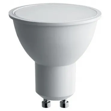 Лампа светодиодная Feron LB-1608 GU10 8Вт 2700K 38092 Цвет арматуры никель Цвет плафонов прозрачный