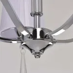 Подвесная люстра MW-Light Прато 2 101011105 Цвет арматуры хром Цвет плафонов белый от ImperiumLoft