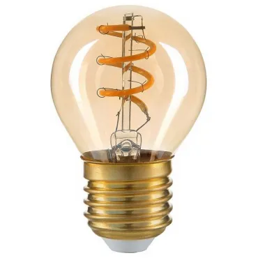 Лампа светодиодная Hiper Vintage Filament Flexible Globe E27 6Вт 2400K HL-2219