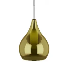 Подвесной светильник Lightstar Pentola 803038 Цвет арматуры хром Цвет плафонов зеленый