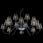Подвесная люстра Lightstar Diafano 758164 Цвет арматуры хром Цвет плафонов прозрачный от ImperiumLoft