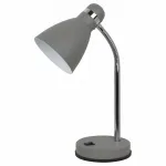 Настольная лампа офисная Arte Lamp Mercoled A5049LT-1GY Цвет арматуры серый Цвет плафонов серый