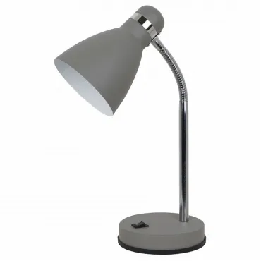 Настольная лампа офисная Arte Lamp Mercoled A5049LT-1GY Цвет арматуры серый Цвет плафонов серый