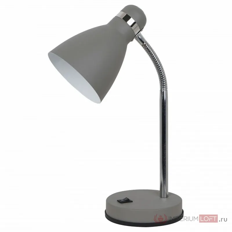 Настольная лампа офисная Arte Lamp Mercoled A5049LT-1GY Цвет арматуры серый Цвет плафонов серый от ImperiumLoft