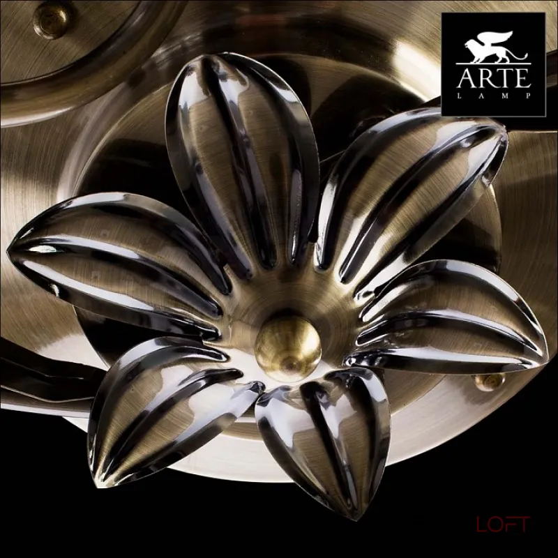Потолочная люстра Arte Lamp Perce A6061PL-4AB 