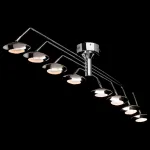 Люстра на штанге MW-Light Гэлэкси 7 632013508 Цвет арматуры хром Цвет плафонов хром от ImperiumLoft