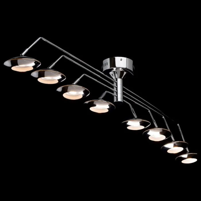 Люстра на штанге MW-Light Гэлэкси 7 632013508 Цвет арматуры хром Цвет плафонов хром от ImperiumLoft