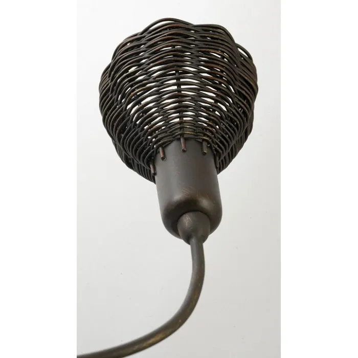 Потолочная люстра Lussole Ancona LSN-1003-03 Цвет арматуры медь Цвет плафонов коричневый от ImperiumLoft