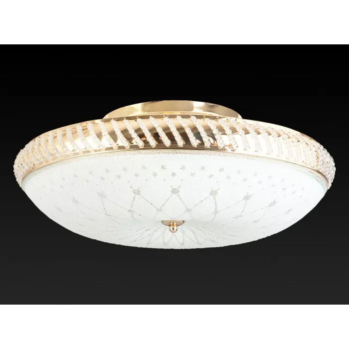 Светильник на штанге TopLight Loreen TL1492Y-05GC Цвет арматуры золото Цвет плафонов белый от ImperiumLoft