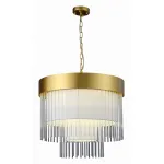 Подвесной светильник ST-Luce Aversa SL1352.203.09 Цвет арматуры Желтый Цвет плафонов Белый от ImperiumLoft
