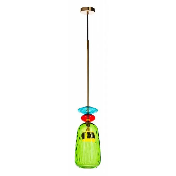 Подвесной светильник Loft it Candy 2008-B Цвет арматуры медь Цвет плафонов зеленый от ImperiumLoft