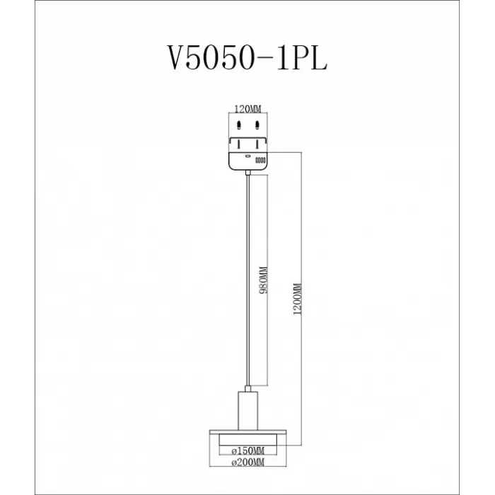 Подвесной светильник Moderli Solumn V5050-1PL от ImperiumLoft