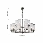 Подвесная люстра Favourite Assembly 2374-18P от ImperiumLoft