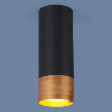 Накладной светильник Elektrostandard DLN102 a047747 Цвет плафонов золото Цвет арматуры черный