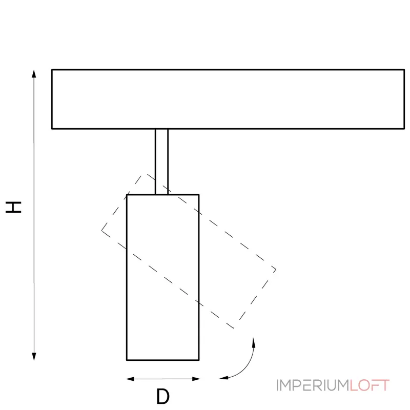Светильник на штанге Lightstar Teta 205036 от ImperiumLoft Светильник на штанге Lightstar Teta 205036 от ImperiumLoft