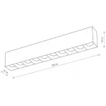 Накладной светильник Nowodvorski Midi Led 10050
