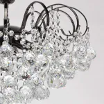 Люстра на штанге MW-Light Жемчуг 1 232016306 Цвет арматуры хром Цвет плафонов прозрачный от ImperiumLoft