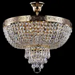 Люстра на штанге Maytoni Palace DIA890-CL-05-G Цвет арматуры золото Цвет плафонов прозрачный от ImperiumLoft