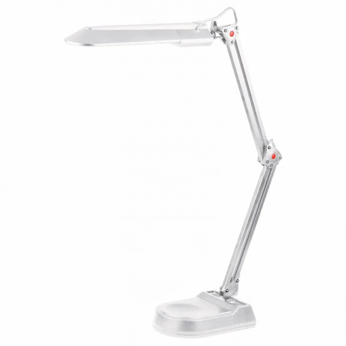 Настольная лампа офисная Arte Lamp Desk A5810LT-1SI Цвет арматуры серебро Цвет плафонов серебро от ImperiumLoft