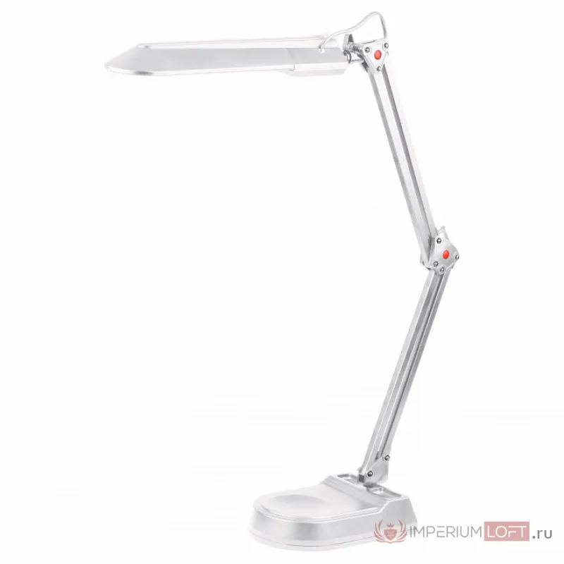 Настольная лампа офисная Arte Lamp Desk A5810LT-1SI Цвет арматуры серебро Цвет плафонов серебро от ImperiumLoft