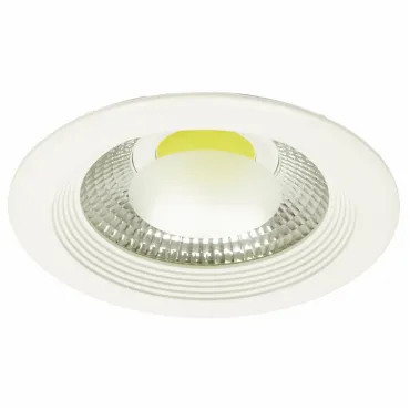 Встраиваемый светильник Arte Lamp Uovo A6410PL-1WH Цвет арматуры белый Цвет плафонов прозрачный
