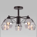 Люстра на штанге Eurosvet Takara 70135/5 кофе от ImperiumLoft