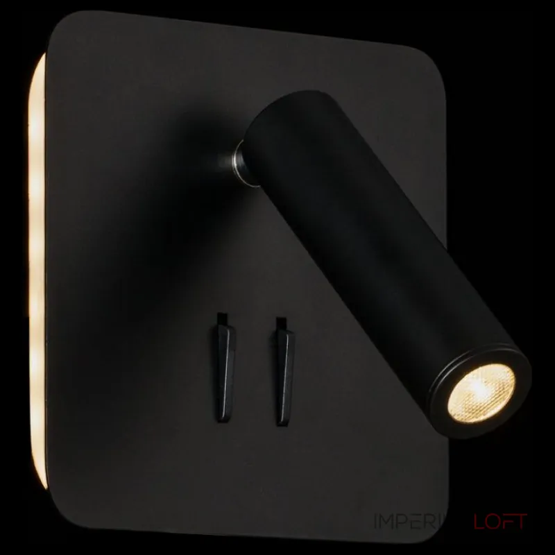 Бра Maytoni Ios 176 C175-WL-01-6W-B Цвет арматуры черный Цвет плафонов черный