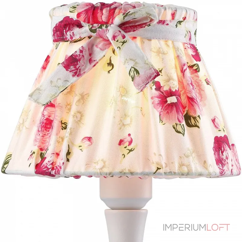 Настольная лампа декоративная Arte Lamp 7021 A7021LT-1WH Цвет арматуры белый Цвет плафонов розовый