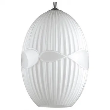 Подвесной светильник Odeon Light Astea 4750/1 Цвет плафонов белый Цвет арматуры хром от ImperiumLoft
