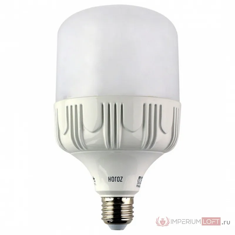 Лампа светодиодная Horoz Electric 001-016-0040 E27 40Вт 6400K HRZ00000006 Цвет арматуры белый от ImperiumLoft