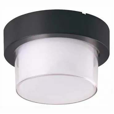 Накладной светильник Horoz Electric Suga 076-021-0012 цвет арматуры черный цвет плафонов белый