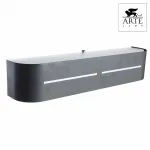 Накладной светильник Arte Lamp Cosmopolitan A7210AP-2BK Цвет арматуры черный Цвет плафонов белый от ImperiumLoft