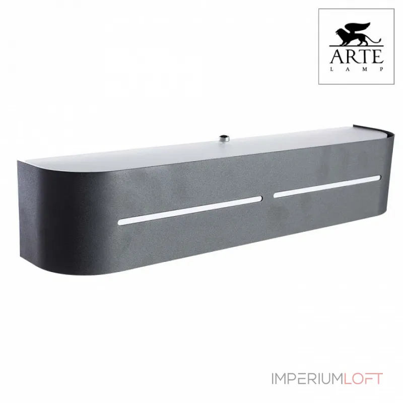 Накладной светильник Arte Lamp Cosmopolitan A7210AP-2BK Цвет арматуры черный Цвет плафонов белый