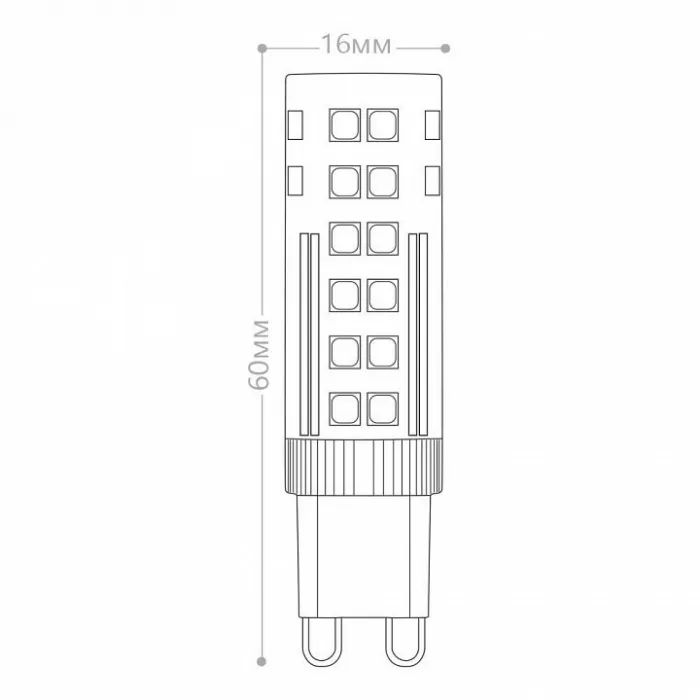 Лампа светодиодная Feron LB-433 G9 7Вт 2700K 25766 от ImperiumLoft