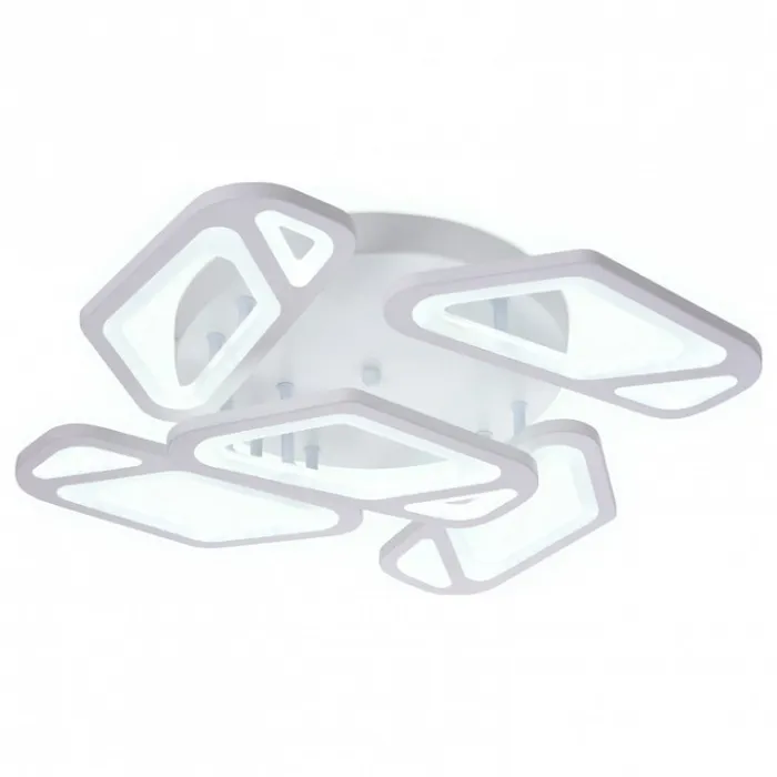 Накладной светильник Ambrella Original 5 FA587/5 WH белый 113W 590*590*120 (ПДУ РАДИО 2.4G) Цвет арматуры белый Цвет плафонов белый от ImperiumLoft