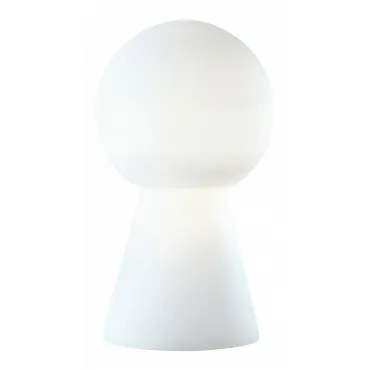 Настольная лампа декоративная Ideal Lux Birillo BIRILLO TL1 MEDIUM BIANCO Цвет арматуры белый