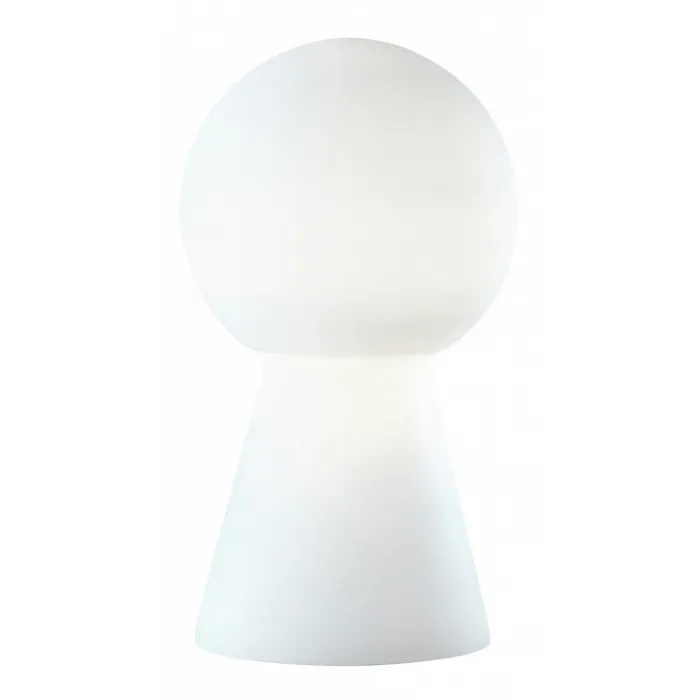 Настольная лампа декоративная Ideal Lux Birillo BIRILLO TL1 MEDIUM BIANCO Цвет арматуры белый от ImperiumLoft