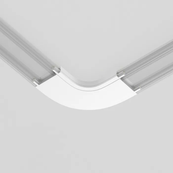 Соединитель угловой L-образный для треков накладных Maytoni Accessories for tracks Radity TRA084CR-11W от ImperiumLoft