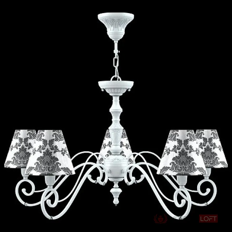 Подвесная люстра Lamp4You Classic 14 E3-05-WM-LMP-O-2 Цвет арматуры белый Цвет плафонов черно-белый от ImperiumLoft