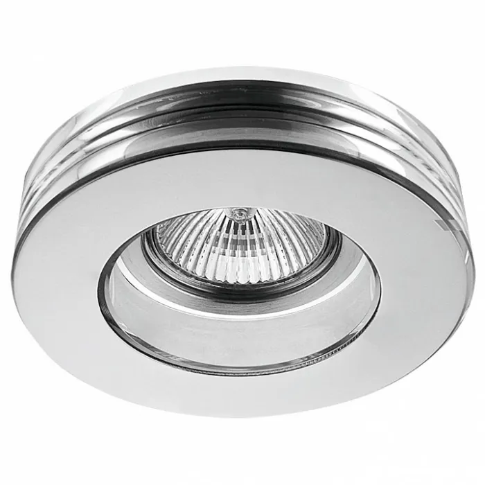 Встраиваемый светильник Lightstar Lei 006114 Цвет арматуры хром Цвет плафонов хром от ImperiumLoft