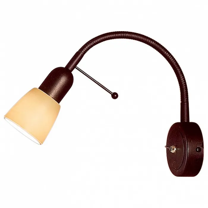 Бра Citilux Ронда CL506314 Цвет арматуры коричневый Цвет плафонов кремовый от ImperiumLoft