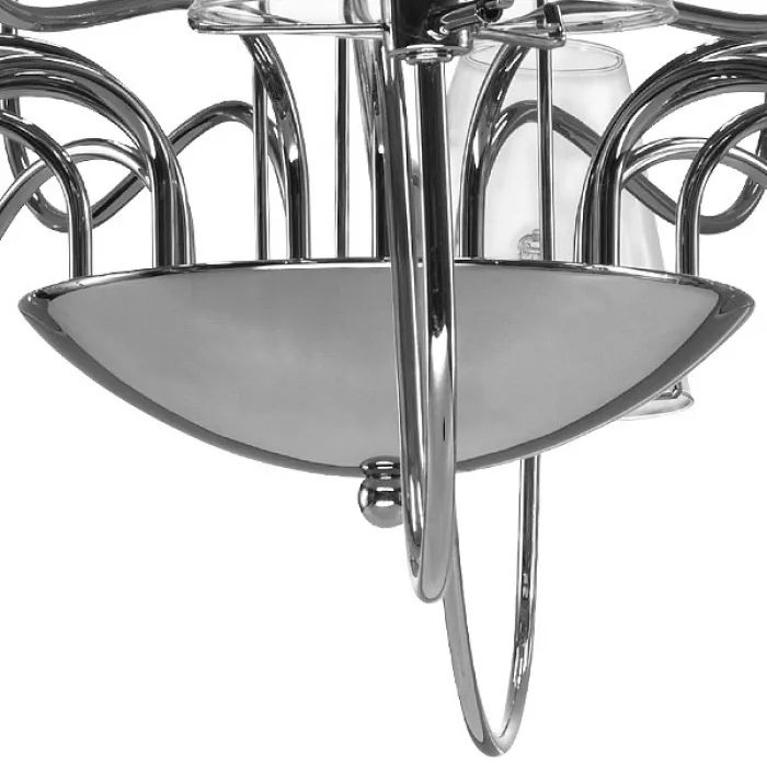 Подвесная люстра Lightstar Diafano 758164 Цвет арматуры хром Цвет плафонов прозрачный от ImperiumLoft