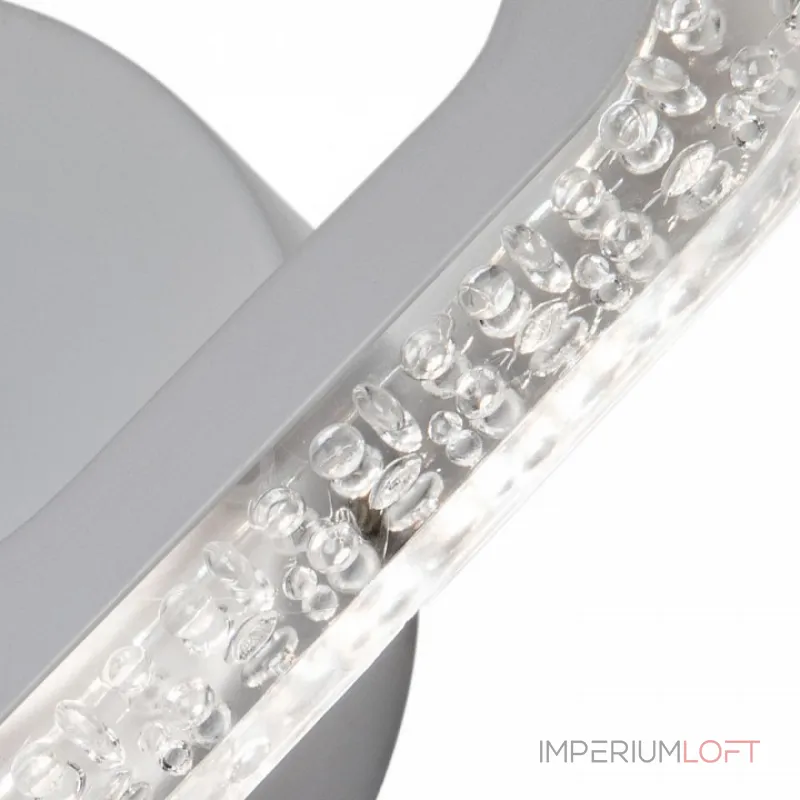 Бра Arte Lamp Splash A2534AP-18WH Цвет плафонов прозрачный Цвет арматуры белый