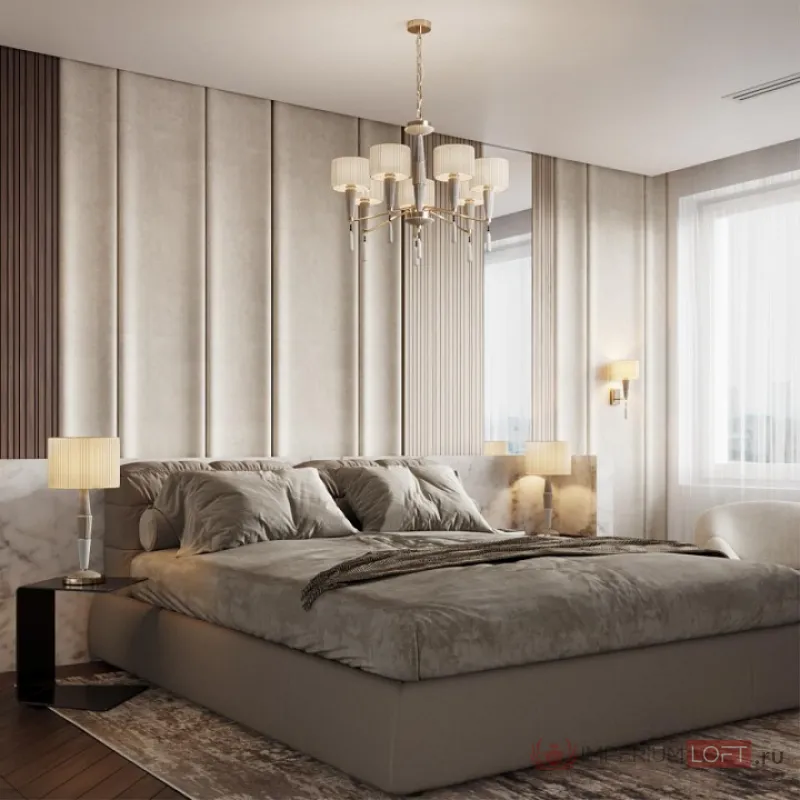 Люстра на штанге Odeon Light Latte 5403/7 от ImperiumLoft